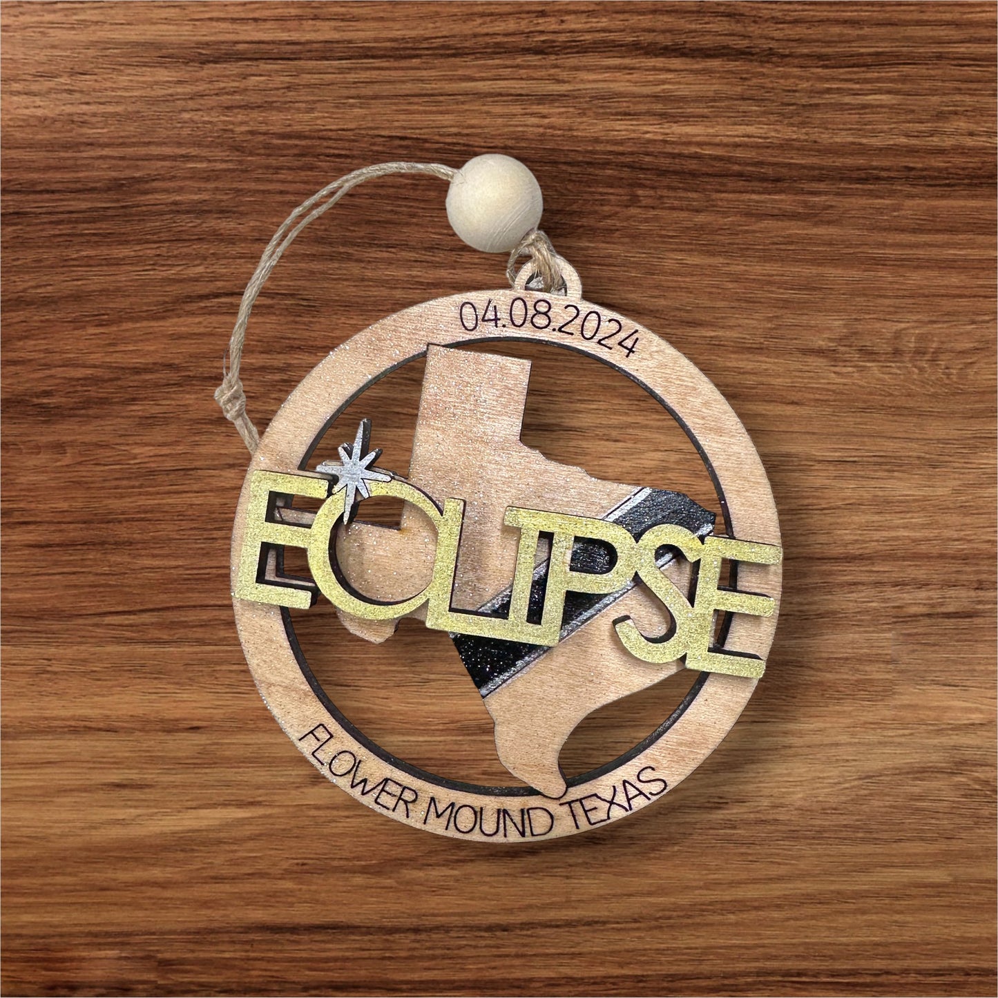 Solar Eclipse Ornament