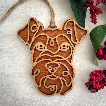 Hand Crafted Dog Ornament
