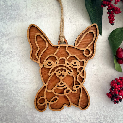 Hand Crafted Dog Ornament