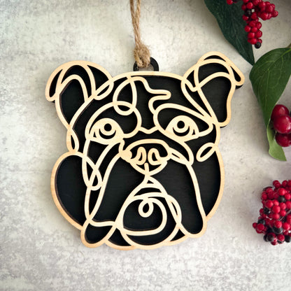 Hand Crafted Dog Ornament
