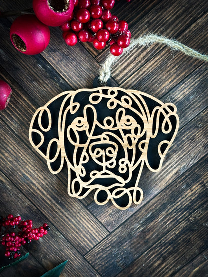 Hand Crafted Dog Ornament
