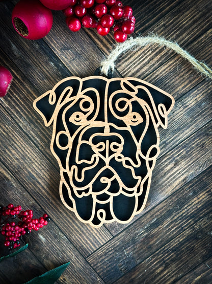 Hand Crafted Dog Ornament
