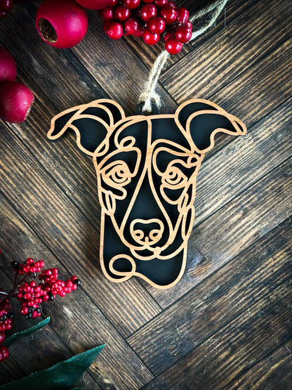 Hand Crafted Dog Ornament