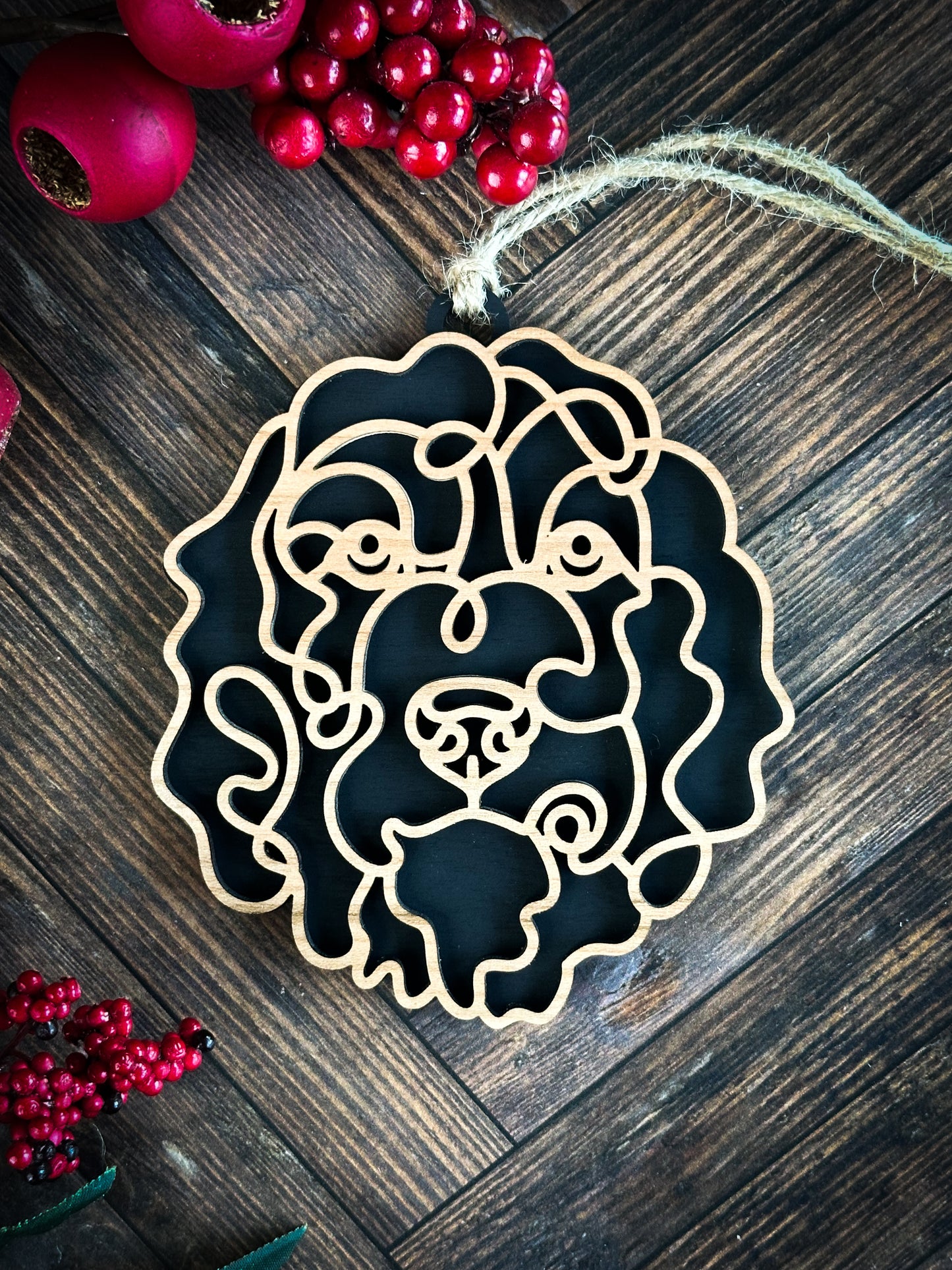 Hand Crafted Dog Ornament