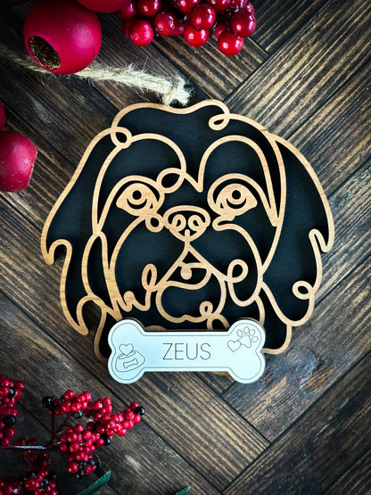 Hand Crafted Dog Ornament