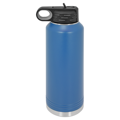 32 oz Engraved Water Bottle _One Side Engraved