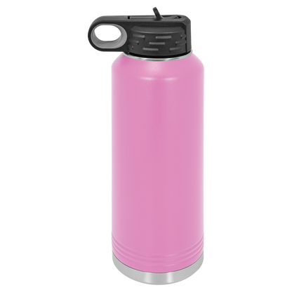 32 oz Engraved Water Bottle _One Side Engraved