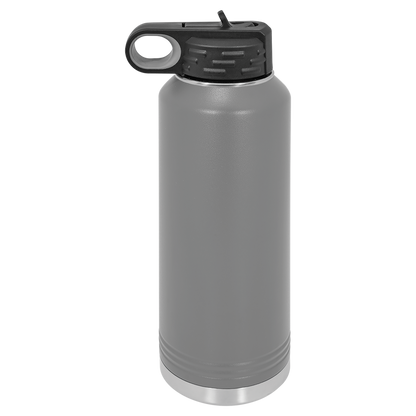 32 oz Engraved Water Bottle _One Side Engraved