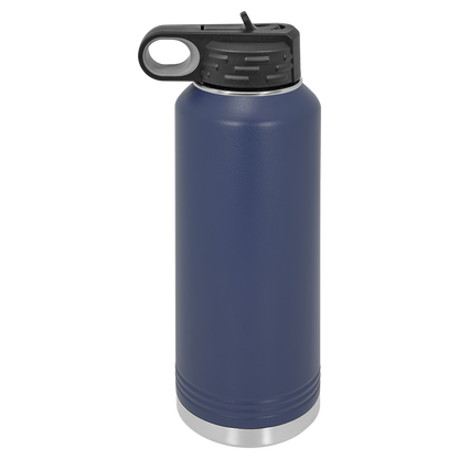 32 oz Engraved Water Bottle _One Side Engraved