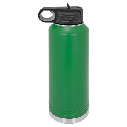 32 oz Engraved Water Bottle _One Side Engraved