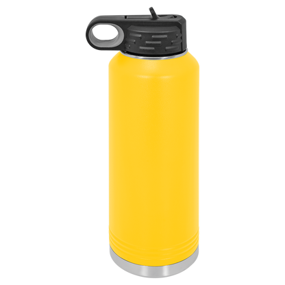 32 oz Engraved Water Bottle _One Side Engraved