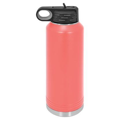 32 oz Engraved Water Bottle _One Side Engraved