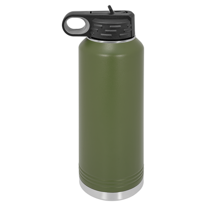 32 oz Engraved Water Bottle _One Side Engraved